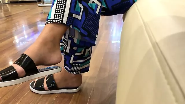 Student feet relax soles toes