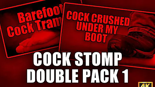 KingMarti: Cock Stomp Double Pack 1 - 4k UHD 2160p