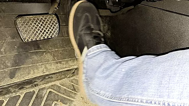 Driving in New sneakers 1