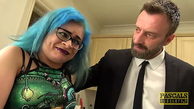 Caitlin Minx gives her cunt to him for cum
