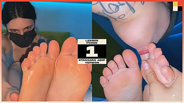 Two Young Mexican Lesbians In Hot Foot Worship Session - ASMR FOOT WORSHIP SOUNDS - LESBOS PODES VOL 1 - KATYA VS CATALINA - STANDARD EDITION - 480P
