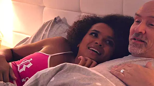 Watch this oiled BBC pound a black slut's tight pussy in doggystyle with no mercy