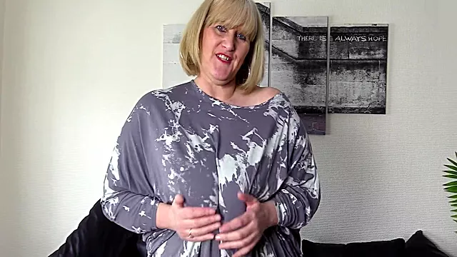 Filthy Big Tit Stepmom Fingers Her Wet Pussy