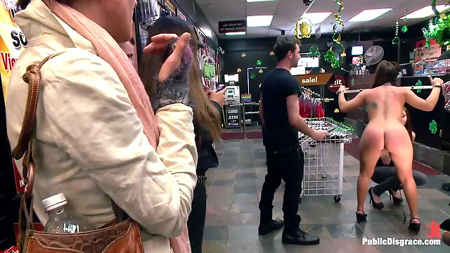 Latina Cutie With A Big Round Ass Gets Dominated And Fucked In Public By Strangers - PublicDisgrace