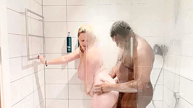 Marie's Fuck Down Fun in the Shower