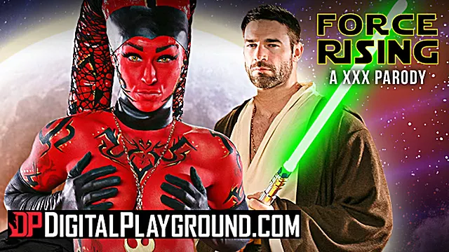 Star Wars Cosplay Teen Kleio Valentien Fucked and Painted