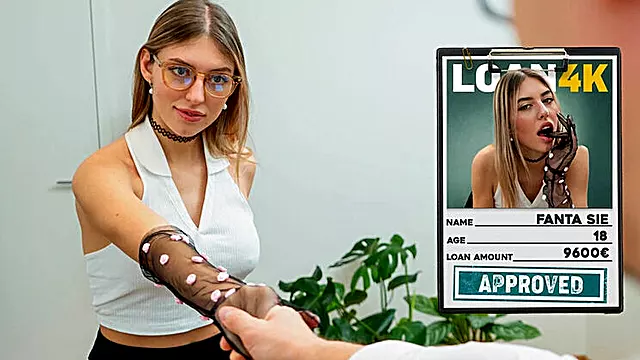 Hot Blonde Office Interview Turns Wild - Fanta Sie Gets Stretched Hard by Boss Stanley Johnson
