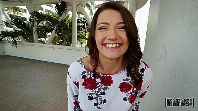 Brunette's VIP Desire Sparks Wild Passion in Public Affair