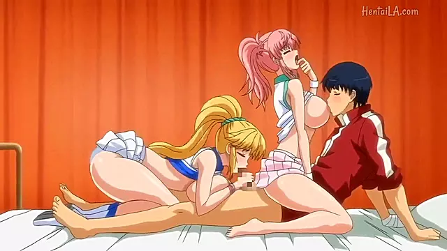 Gorgeous anime girls mind-boggling xxx scene