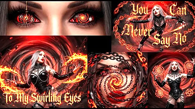 You Can Never Say No To My Swirling Eyes