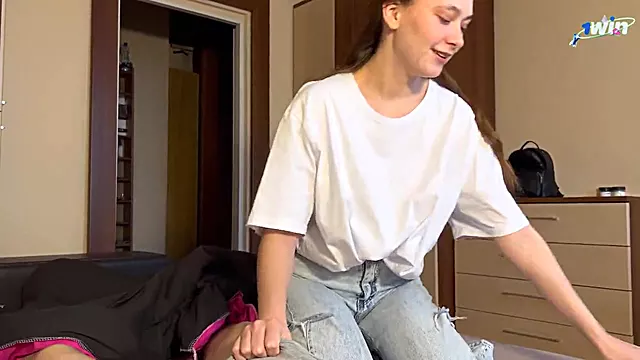 Cum on his friend's girlfriend