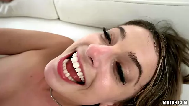 Kristen Scott can't get enough of boyfriend's cock