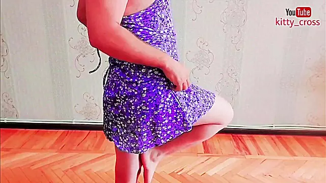 Cute femboy takes thick cock while shaking belly dancer skirt