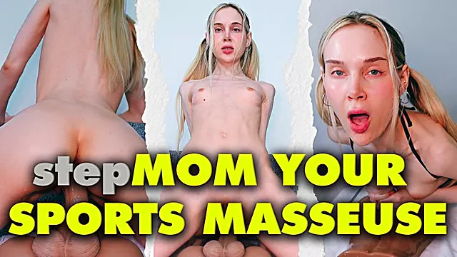 stepMOM YOUR MASSEUSE TABOO BJ AND FUCK - 4K