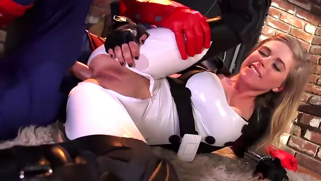 Captain America And His New Girlfriend Has Anal Sex
