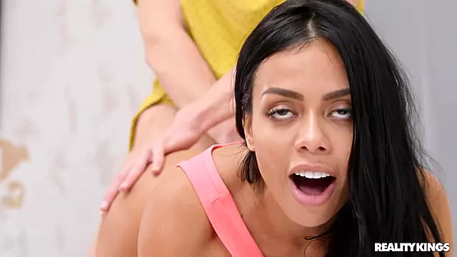 Canela Skin Squirts On Giant Dick While Doing Anal!
