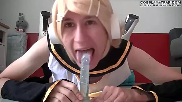 Crossdress Cosplay Rin Kagamina Anal Toy Preview