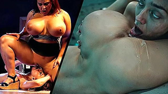 Slutty Natasha Nice and Lexi Lore's ass eating trailer