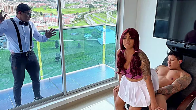 Tetonas, Tetonas Masivas, Tetonas Con Lenceria, Mama Latina, Esposa Infiel, Cornudo Mirando