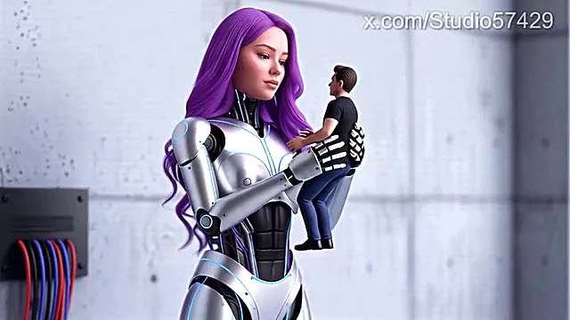 Giantess Gynoid Robot Goddess - Activated
