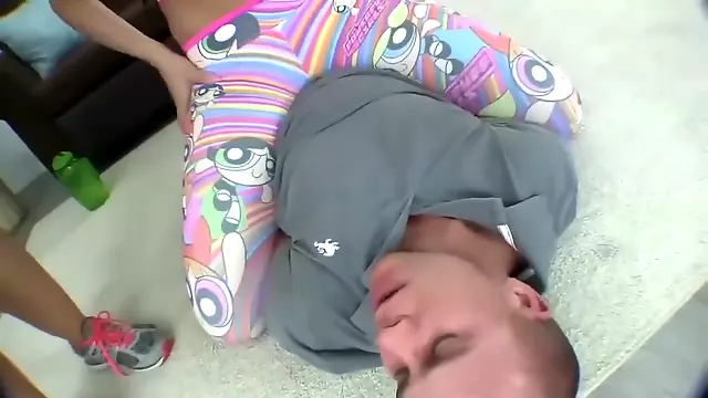 Jasmine mendez femdom a guy with her friend