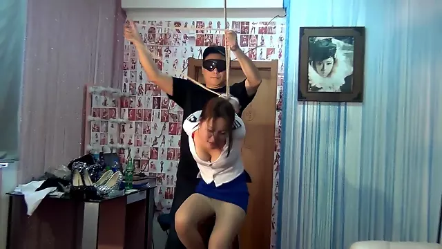 Bondage Asia, Si Rambut Cokelat Asia, Jepang Asia, Bdsm Jepang, Diikat Fetish, Jepang Diikat
