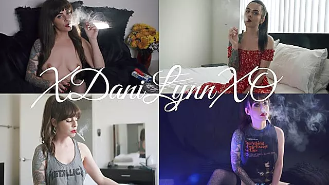 Kurvige Brünette, Smoking Brünette, Zigaretten Rauchen, Rauchen Fetish, Mund Compilation, Mouthfetisch