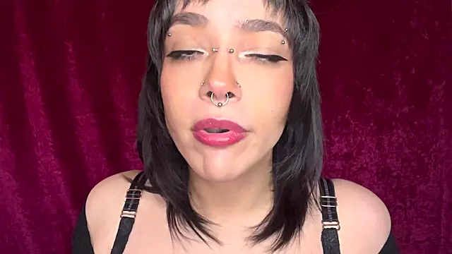 Drooling Long Tongue JOI with Countdown CUM IN MY MOUTH!