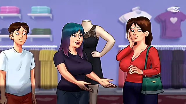 Pussy sex, summertime saga, gaming cartoon
