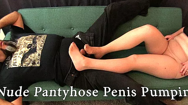 Strumpfhose Füße, Fuss Sohlen Ficken, Penis Am Fuß, Footjobs Strümpfe, Cock Pump, Füße