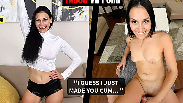 Brunette Stepmom Shows Dance Moves