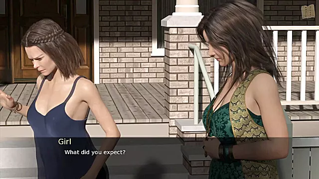 Steamy visual novel game with some serious ecchi vibes