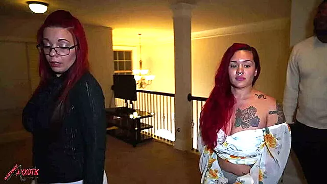 Doppia Anale, Doppio Pompino, Double Anal Interrazzial, Lesbiche Trio Sexy, Tettone Lesbo