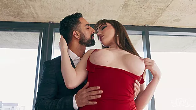 Unveil a brunette's hidden passion in a steamy indoor encounter