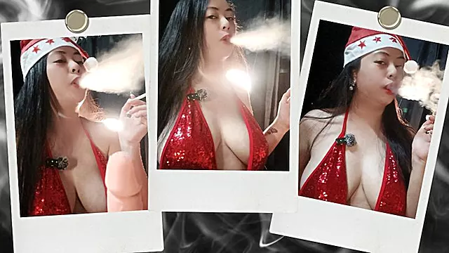 Two Xmas Smoking Video and plus 1