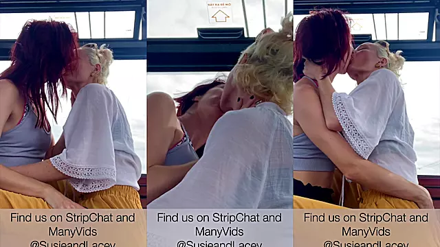 Sunset Serenade: A Real, Passionate Lesbian Makeout Sesh in Vietnam SFW Teaser