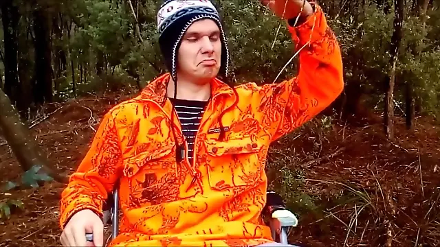 Small Foot slam dunks on unsuspecting hikers in the woods
