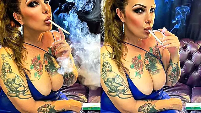 Sexy Kleid, Blaues Kleid, Schönheit, Richtig Geil, Sexy Rauchen, Rauchen Alte