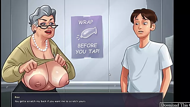 Summertime Saga Old Lady Roz All Sex Scenes