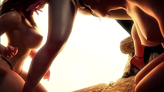 Succulent Anime Babe Nails Her Fantasy Man in Scorching 3D Sex Scene