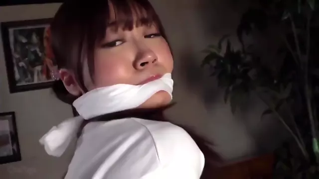 Asian In Sexy Bondage - Struggling