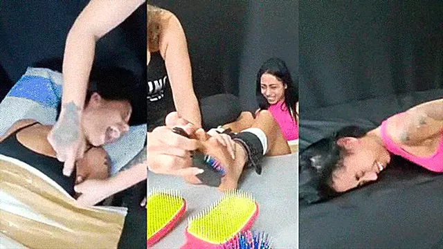 Pies Atados, Atada Cosquillas, Retro Brasil, Brasileñas Dominacion, Brasil, Clasico, Dominacion De Pies