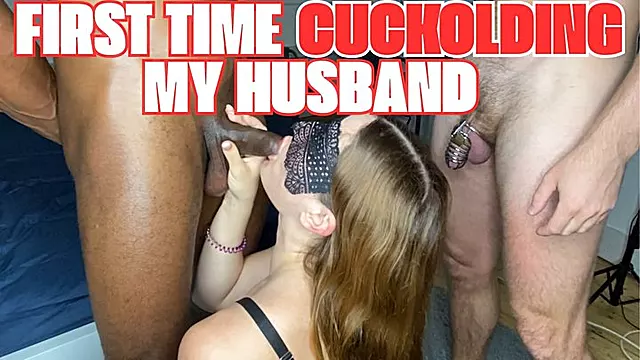 Keuschheit Cuckold, Ehefrau Betrügt, Fremdfick Der Ehefrau Vor Ehemann, Hahnrei, Femdom Sklave